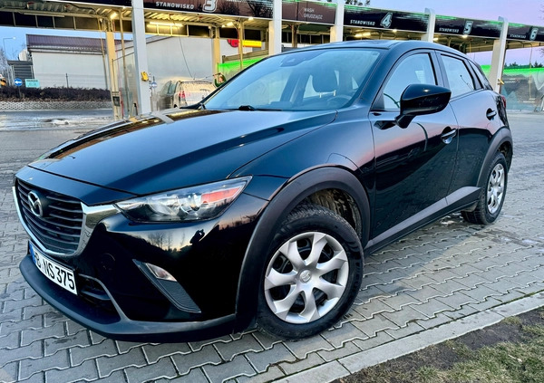 Mazda CX-3 cena 62900 przebieg: 94921, rok produkcji 2018 z Mława małe 379